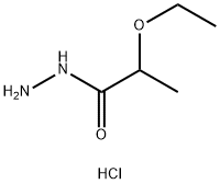 2-ETHOXYPROPANOHYDRAZIDE HYDROCHLORIDE Struktur