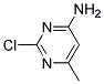 2-CHLORO-6-METHYLPYRIMIDIN-4-AMINE Struktur