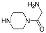 2-AMINO-1-PIPERAZIN-1-YL-ETHANONE Struktur