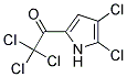 2,2,2-TRICHLORO-1-(4,5-DICHLORO-1H-PYRROL-2-YL)ETHANONE Struktur