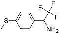 2,2,2-TRIFLUORO-1-(4-METHYLSULFANYL-PHENYL)-ETHYLAMINE Struktur