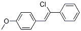 1-(2-CHLORO-2-PHENYL-VINYL)-4-METHOXY-BENZENE Struktur