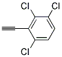 1,3,4-TRICHLORO-2-ETHYNYL-BENZENE Struktur