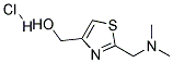 (2-DIMETHYLAMINOMETHYL-THIAZOL-4-YL)-METHANOLHYDROCHLORIDE Struktur