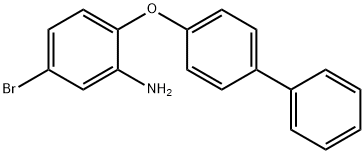 2-([1,1'-BIPHENYL]-4-YLOXY)-5-BROMOANILINE Struktur