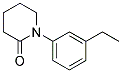 1-(3-ETHYL-PHENYL)-PIPERIDIN-2-ONE Struktur