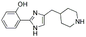 2-(4-PIPERIDIN-4-YLMETHYL-1H-IMIDAZOL-2-YL)-PHENOL Struktur