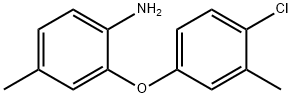 2-(4-CHLORO-3-METHYLPHENOXY)-4-METHYLPHENYLAMINE Struktur