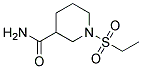 1-(ETHYLSULFONYL)PIPERIDINE-3-CARBOXAMIDE Struktur