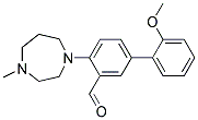 2'-METHOXY-4-(4-METHYL-[1,4]DIAZEPAN-1-YL)-BIPHENYL-3-CARBALDEHYDE Struktur