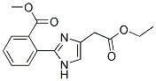 2-(1-ETHOXYCARBONYLMETHYL-1H-IMIDAZOL-2-YL)-BENZOIC ACID METHYL ESTER Struktur