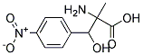 2-AMINO-3-HYDROXY-2-METHYL-3-(4-NITRO-PHENYL)-PROPIONIC ACID Struktur