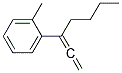 1-METHYL-2-(1-VINYLIDENE-PENTYL)-BENZENE Struktur