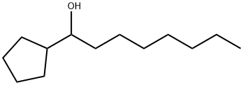 1-CYCLOPENTYL-OCTAN-1-OL Struktur