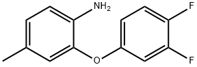 2-(3,4-DIFLUOROPHENOXY)-4-METHYLANILINE Struktur