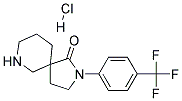 2-(4-(TRIFLUOROMETHYL)PHENYL)-2,7-DIAZASPIRO[4.5]DECAN-1-ONE HYDROCHLORIDE Struktur