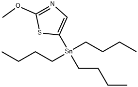 2-METHOXY-5-(TRIBUTYLSTANNYL)THIAZOLE Struktur