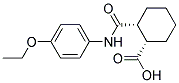 (1S,2R)-2-([(4-ETHOXYPHENYL)AMINO]CARBONYL)CYCLOHEXANECARBOXYLIC ACID Struktur