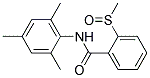 2-METHANESULFINYL-N-(2,4,6-TRIMETHYL-PHENYL)-BENZAMIDE Struktur