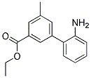 2'-AMINO-5-METHYL-BIPHENYL-3-CARBOXYLIC ACID ETHYL ESTER Struktur