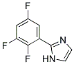 2-(2,3,5-TRIFLUORO-PHENYL)-1H-IMIDAZOLE Struktur