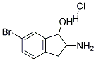 2-AMINO-6-BROMO-INDAN-1-OL HYDROCHLORIDE Struktur