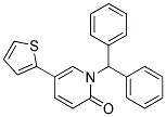 1-BENZHYDRYL-5-THIEN-2-YLPYRIDIN-2(1H)-ONE Struktur