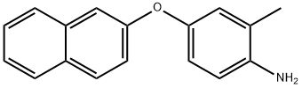 2-METHYL-4-(2-NAPHTHYLOXY)ANILINE Struktur