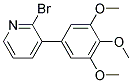 2-BROMO-3-(3,4,5-TRIMETHOXY-PHENYL)-PYRIDINE Struktur