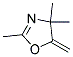 2,4,4-TRIMETHYL-5-METHYLENE-4,5-DIHYDRO-OXAZOLE Struktur