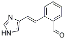 2-[2-(1H-IMIDAZOL-4-YL)-VINYL]-BENZALDEHYDE Struktur