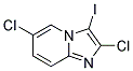 2,6-DICHLORO-3-IODOIMIDAZO[1,2-A]PYRIDINE Struktur