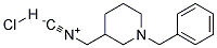 1-(1-BENZYLPIPERIDIN-3-YL)METHYLISOCYANIDE HYDROCHLORIDE Struktur