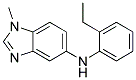 (2-ETHYL-PHENYL)-(1-METHYL-1H-BENZOIMIDAZOL-5-YL)-AMINE Struktur