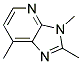 2,3,7-TRIMETHYL-3H-IMIDAZO[4,5-B]PYRIDINE Struktur