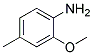 2-METHOXY-4-METHYLANILINE Struktur