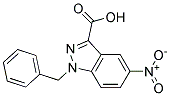 1-BENZYL-5-NITROINDAZOLYL-3-CARBOXYLIC ACID Struktur