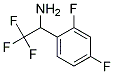 1-(2,4-DIFLUORO-PHENYL)-2,2,2-TRIFLUORO-ETHYLAMINE Struktur