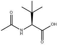 2-(ACETYLAMINO)-3,3-DIMETHYLBUTANOIC ACID Struktur