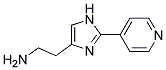 2-(2-PYRIDIN-4-YL-1H-IMIDAZOL-4-YL)-ETHYLAMINE Struktur