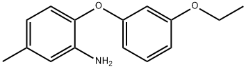 2-(3-ETHOXYPHENOXY)-5-METHYLANILINE Struktur