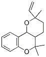 2,5,5-TRIMETHYL-2-VINYL-3,4,4A,10B-TETRAHYDRO-2H,5H-PYRANO[3,2-C]CHROMENE Struktur