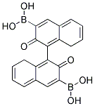 2,2'-BIS(METHOXYMETHOXY)-1,1'-BINAPHTHYL-3,3'-DIYLDIBORONIC ACID Struktur