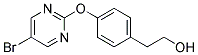 2-(4-[(5-BROMOPYRIMIDIN-2-YL)OXY]PHENYL)ETHANOL Struktur