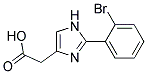 [2-(2-BROMO-PHENYL)-1H-IMIDAZOL-4-YL]-ACETIC ACID Struktur