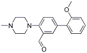 2'-METHOXY-4-(4-METHYL-PIPERAZIN-1-YL)-BIPHENYL-3-CARBALDEHYDE Struktur