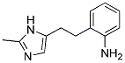 2-[2-(2-METHYL-IMIDAZOL-4-YL)-ETHYL]-PHENYLAMINE Struktur