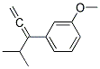 1-(1-ISOPROPYL-PROPA-1,2-DIENYL)-3-METHOXY-BENZENE Struktur