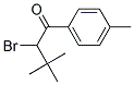 2-BROMO-3,3-DIMETHYL-1-P-TOLYL-BUTAN-1-ONE Struktur