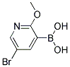 2-Methoxy-5-bromopyridine-3-boronic acid
